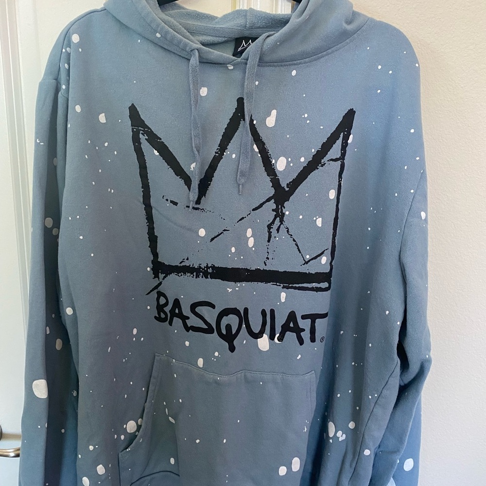 Blue Hoodie Sweater